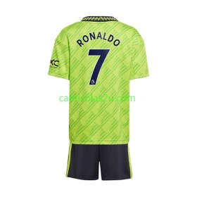 Camisolas de futebol Manchester United Cristiano Ronaldo 7 Criança Equipamento 3ª 2022/23 Manga Curta